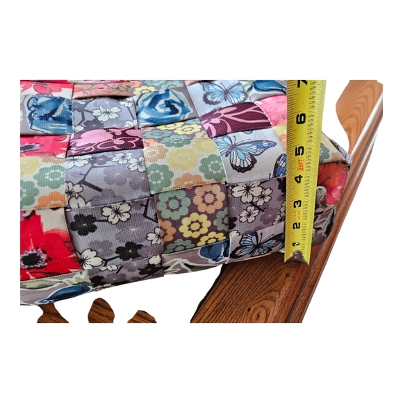 Rare HARVEYS Seatbelt Patchwork Boxy Satchel - Picture 10 of 16